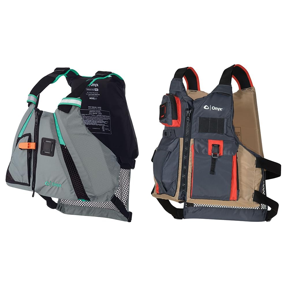 Amazon.com : Onyx MoveVent Dynamic Paddle Sports Life Vest, Aqua